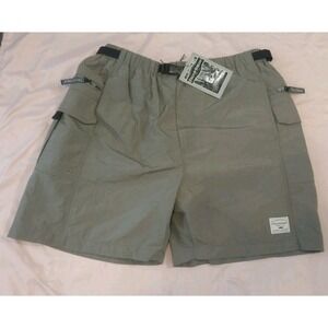NEW Field and Stream Hybrid Shorts Mens Size L Swim Camp Fish Lined Army Green